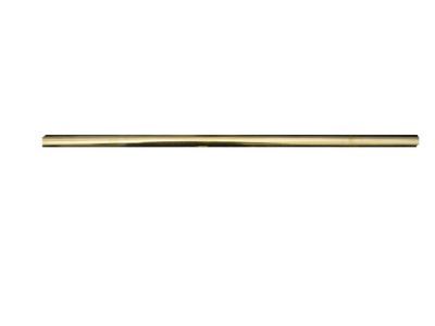 60" Brass curtain pole 3/8" diameter